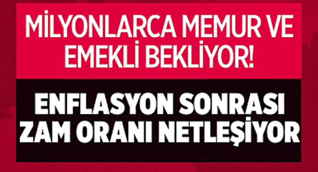 Kasım ayı enflasyonu belli oldu! Milyonlarca memur ve emekli bekliyor, zam oranı netleşiyor