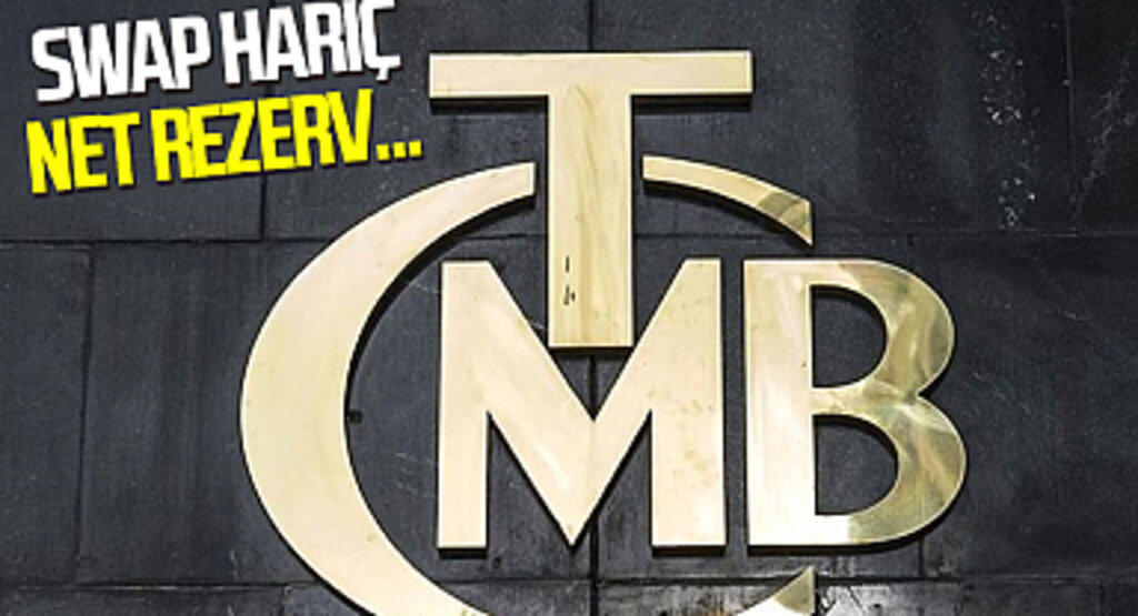 Merkez Bankası Swap Hariç Net Rezervi Belli Oldu