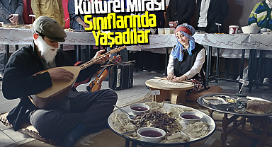 Samsun'da Kültürel Mirası Sınıflarında Yaşadılar