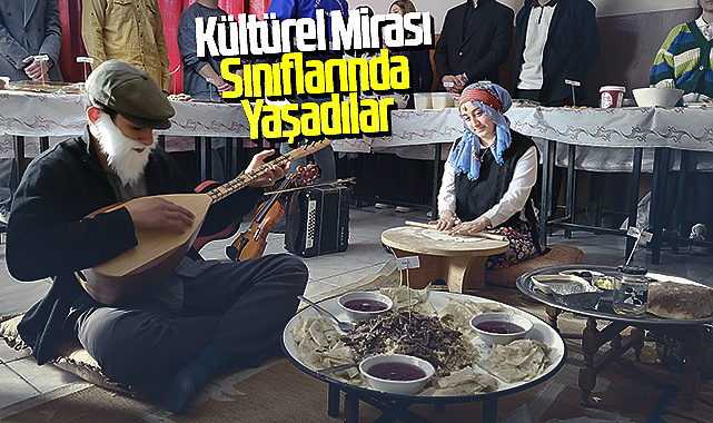 Samsun'da Kültürel Mirası Sınıflarında Yaşadılar