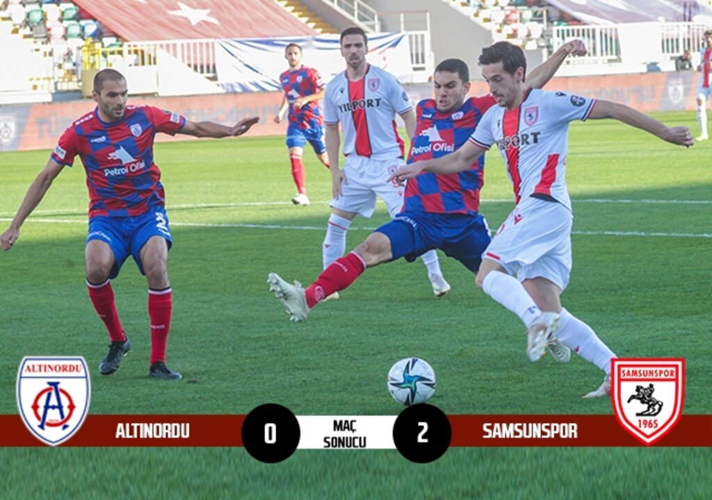 Altınordu: 0 Yılport Samsunspor: 2 (Maç Sonucu)