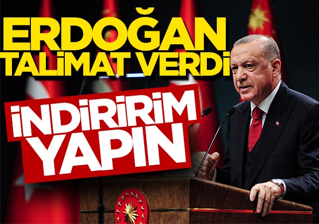 Cumhurbaşkanı Erdoğan'dan belediye başkanlarına talimat: Su faturalarında indirim yapın