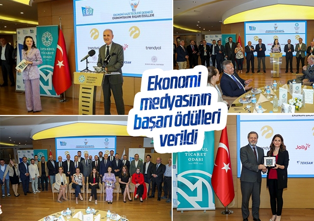 Ekonomi medyasının başarı ödülleri verildi