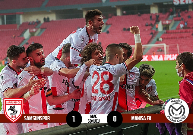 Yılport Samsunspor: 1 Manisa FK: 0 (Maç Sonucu)