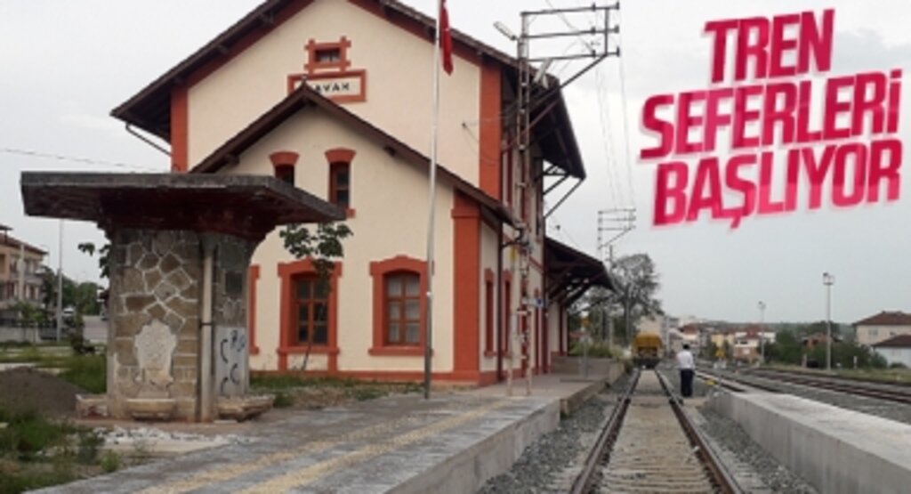 Samsun Kavak'a Tren Seferleri Başlıyor