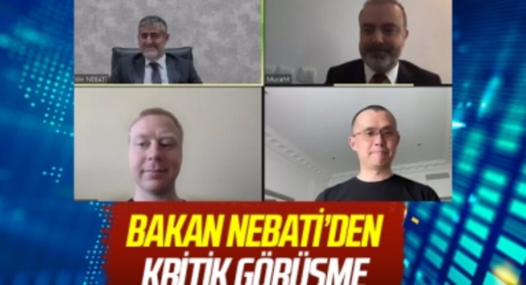 Bakan Nebati'den kritik görüşme! Binance'in kurucusu ile görüştü