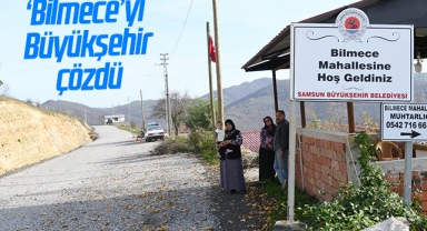 ‘Bilmece’yi Samsun Büyükşehir çözdü