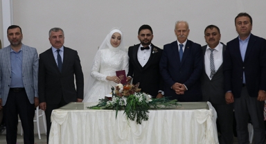 Cumhur İttifakı temsilcileri Havza’da nikahta bir araya geldi