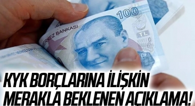 KYK borçlarına ilişkin merakla beklenen açıklama! Cumhurbaşkanı Erdoğan duyurdu