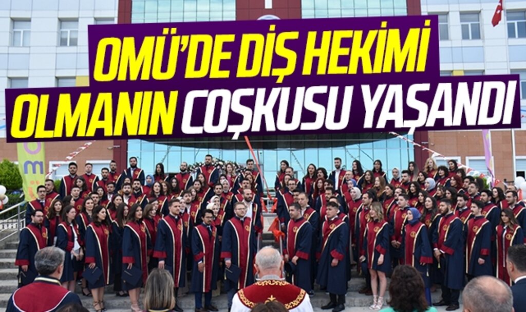 OMÜ’de Diş Hekimi Olmanın Coşkusu Yaşandı