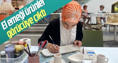 Samsun'da El emeği ürünler görücüye çıktı