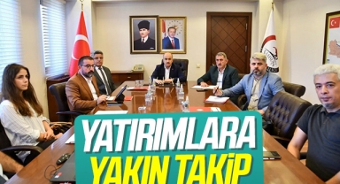 Samsun'da Yatırımlara Yakın Takip