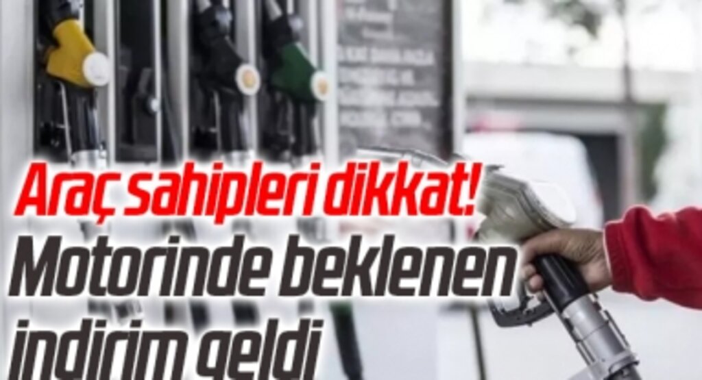 Son dakika: Araç sahipleri dikkat! Motorinde beklenen indirim geldi... İşte akaryakıtta güncel fiyatlar