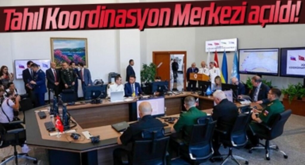 Tahıl Koordinasyon Merkezi açıldı! Bakan Akar: Tarihi misyon