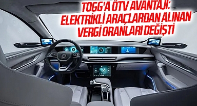 TOGG'a ÖTV avantajı: Elektrikli araçlardan alınan vergi oranları değişti