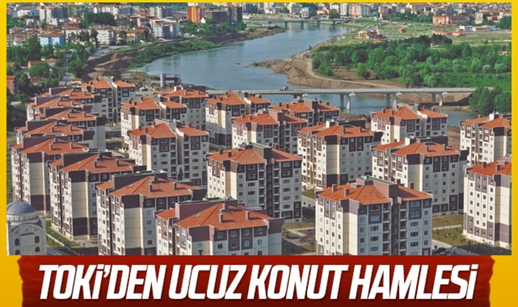TOKİ'den Ucuz Ev Hamlesi! 163 bin liradan satışa sunulacak!