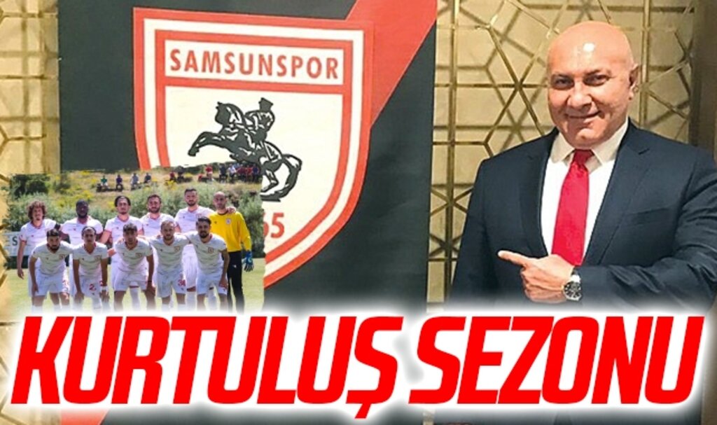 Yılport Samsunspor'da 'Kurtuluş Sezonu'