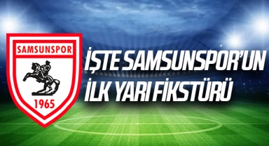 Yılport Samsunspor'un 2022-2023 sezonu fikstürü belli oldu