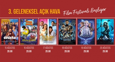 3. Geneleksel Açık Hava Film Festivali Bulvar AVM'de Başlıyor