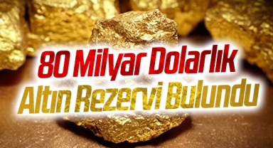 80 Milyar Dolarlık Altın Rezervi Bulundu