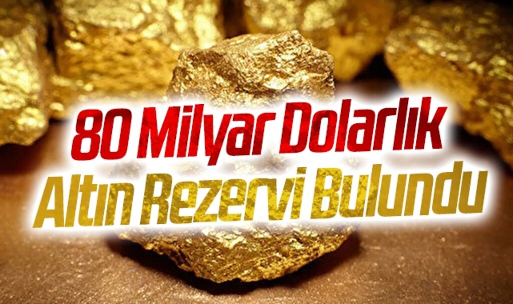 80 Milyar Dolarlık Altın Rezervi Bulundu