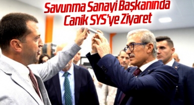 CANiK'in yüksek teknoloji merkezi Savunma Sanayii Başkanı'nı ağırladı