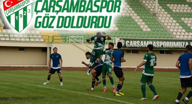 Çarşambaspor Oynadığı Oyunla Göz Doldurdu