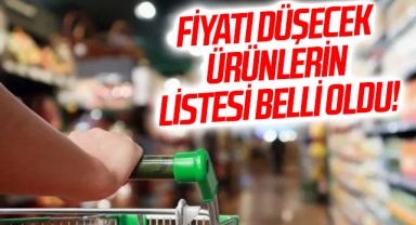 Fiyatı düşecek ürünlerin listesi belli oldu!