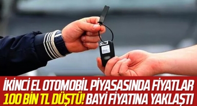 İkinci el otomobil piyasasında fiyatlar 100 bin TL düştü! Bayi fiyatına yaklaştı