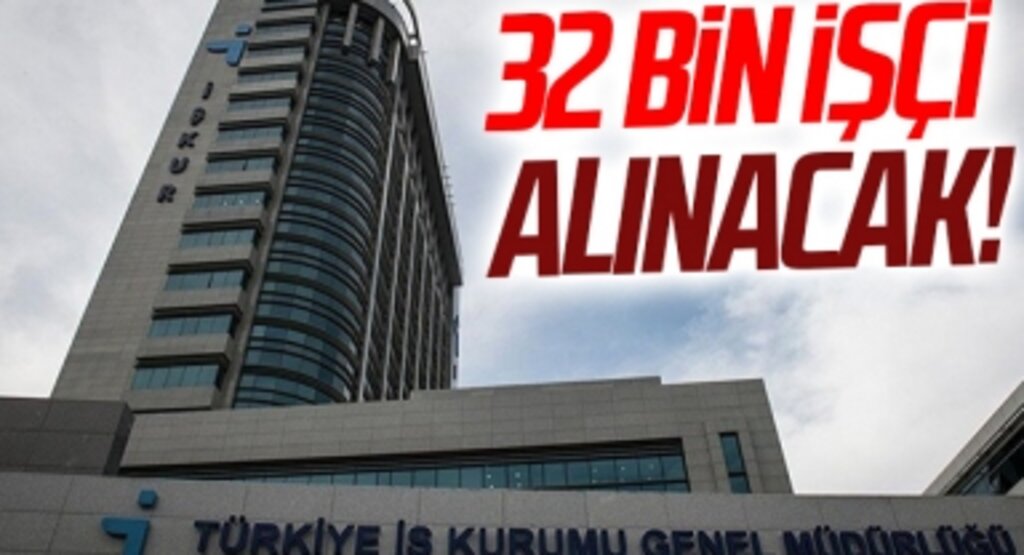 İŞKUR Eylül ayında farklı mesleklerde istihdam edilmek üzere 32 bin işçi alacak