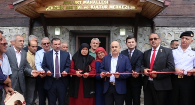 Kavak'ta İlk Şehitlik anı Evi Açıldı
