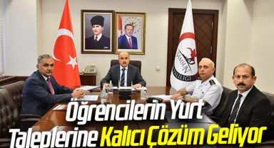 Öğrencilerin Yurt Taleplerine Kalıcı Çözüm Geliyor