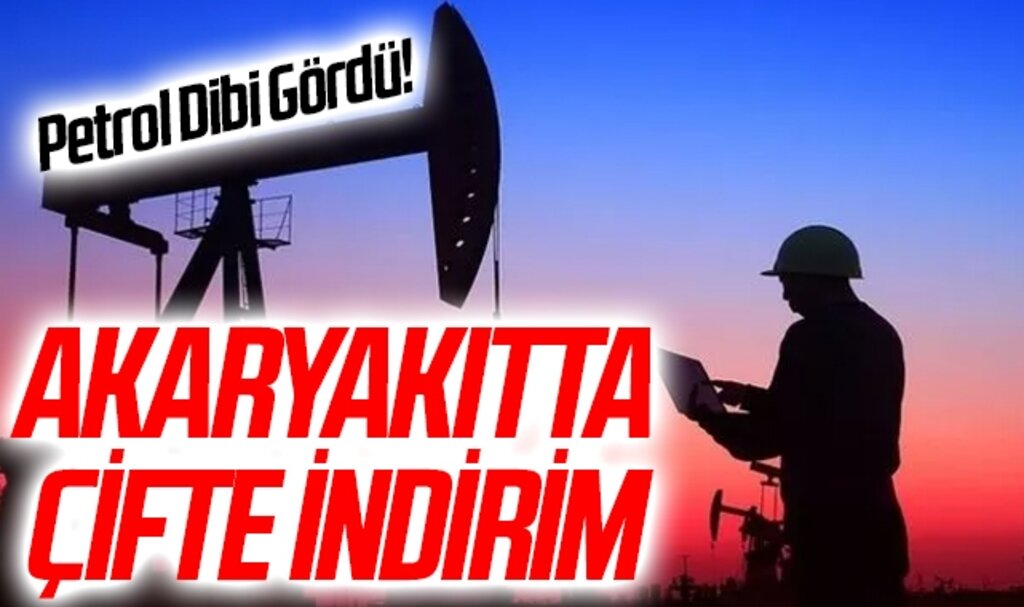 Petrol Dibi Gördü! Akaryakıtta Çifte İndirim
