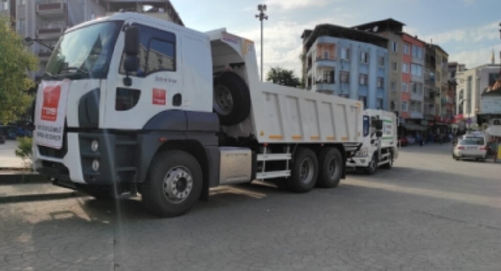 Salıpazarı Belediyesi’ne Araç Takviyesi