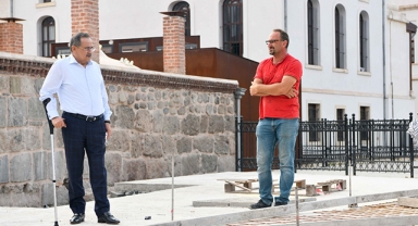 Samsun Büyükşehir Belediye Başkanı Mustafa Demir Sahada