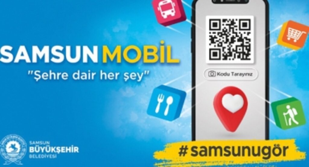 Samsun Mobil Uygulaması devrede