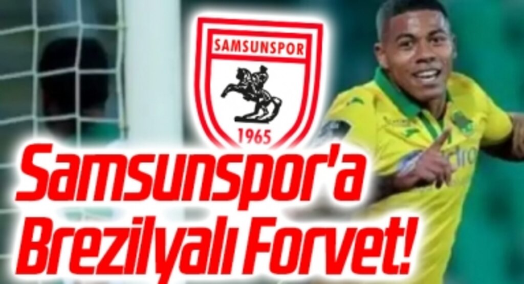 Samsunspor'a Brezilyalı Forvet! Douglas Tanque