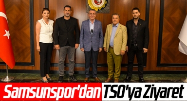 Samsunspor'dan TSO'ya Ziyaret