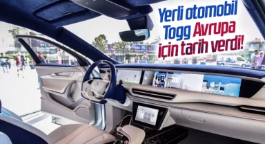 Yerli otomobil Togg Avrupa için tarih verdi!