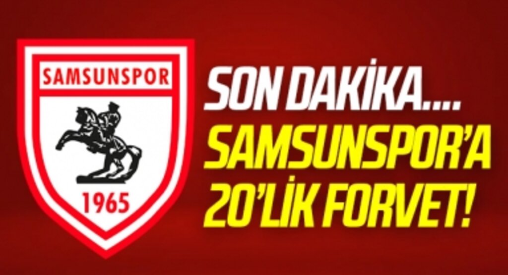 Yılport Samsunspor'a 20'lik Forvet! Sarp Ekinci Samsunspor'da