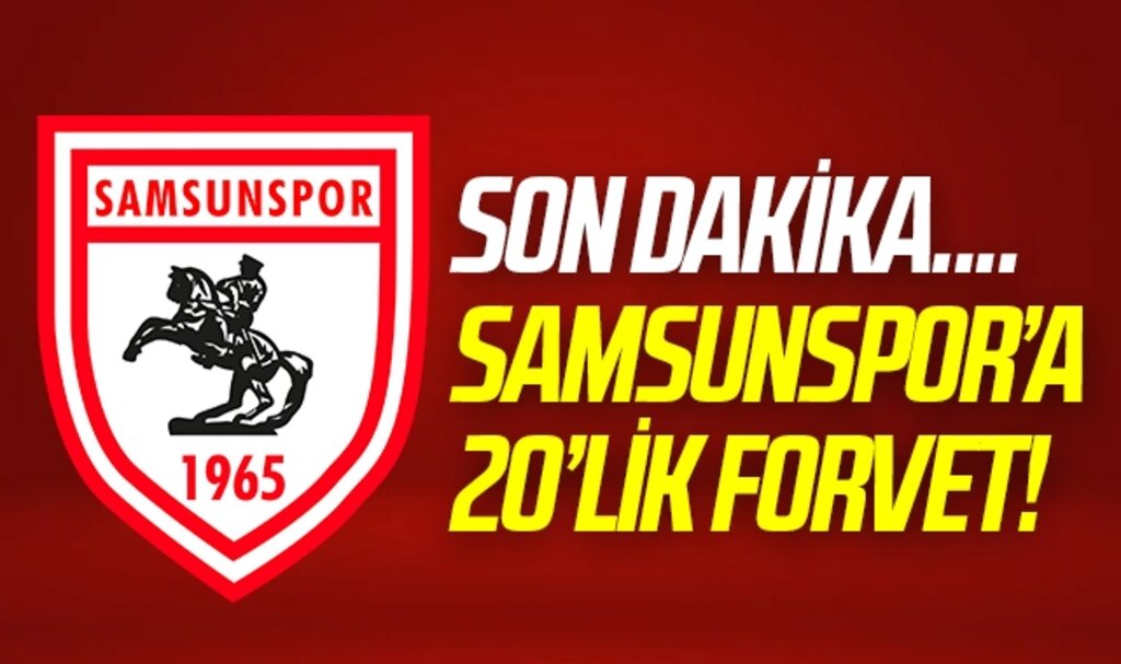 Yılport Samsunspor'a 20'lik Forvet! Sarp Ekinci Samsunspor'da