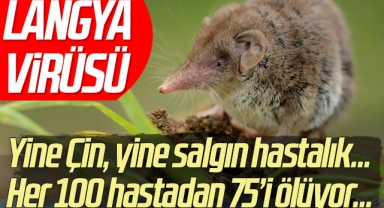 Yine Çin, yine salgın hastalık... Her 100 hastadan 75’i ölüyor...