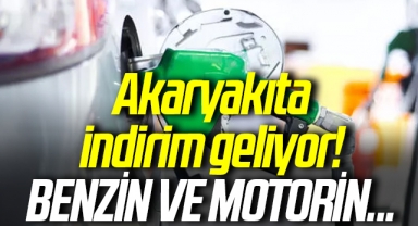 Akaryakıta indirim geliyor! Benzin ve motorin...