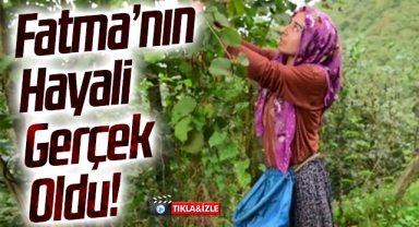 Fatma'nın üniversite hayali gerçek oldu