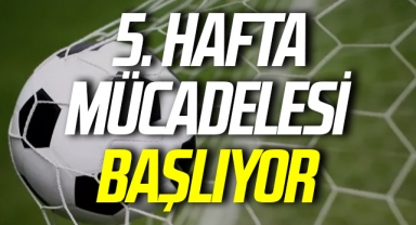Spor Toto 1. Lig'de 5. hafta mücadelesi başlıyor