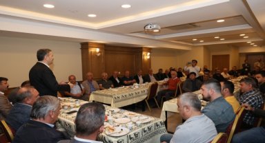 Tokat Belediye Başkanı Eroğlu, esnafla bir araya geldi