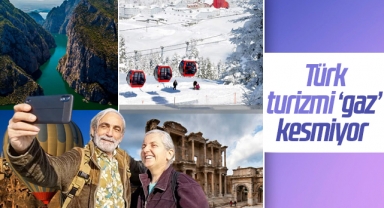 Türk turizmi ‘gaz’ kesmiyor