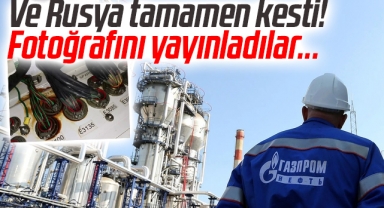Ve Rusya tamamen kesti! Fotoğrafını yayınladılar... İngiltere alarma geçti!
