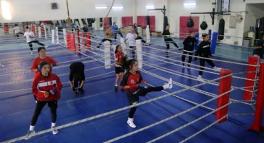 Yıldız Kadın Boks Milli Takımı, Kastamonu'da kampa girdi