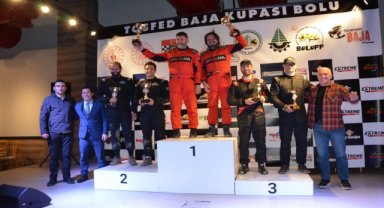 Bolu'da düzenlenen TOSFED Baja Kupası ikinci yarışı sona erdi